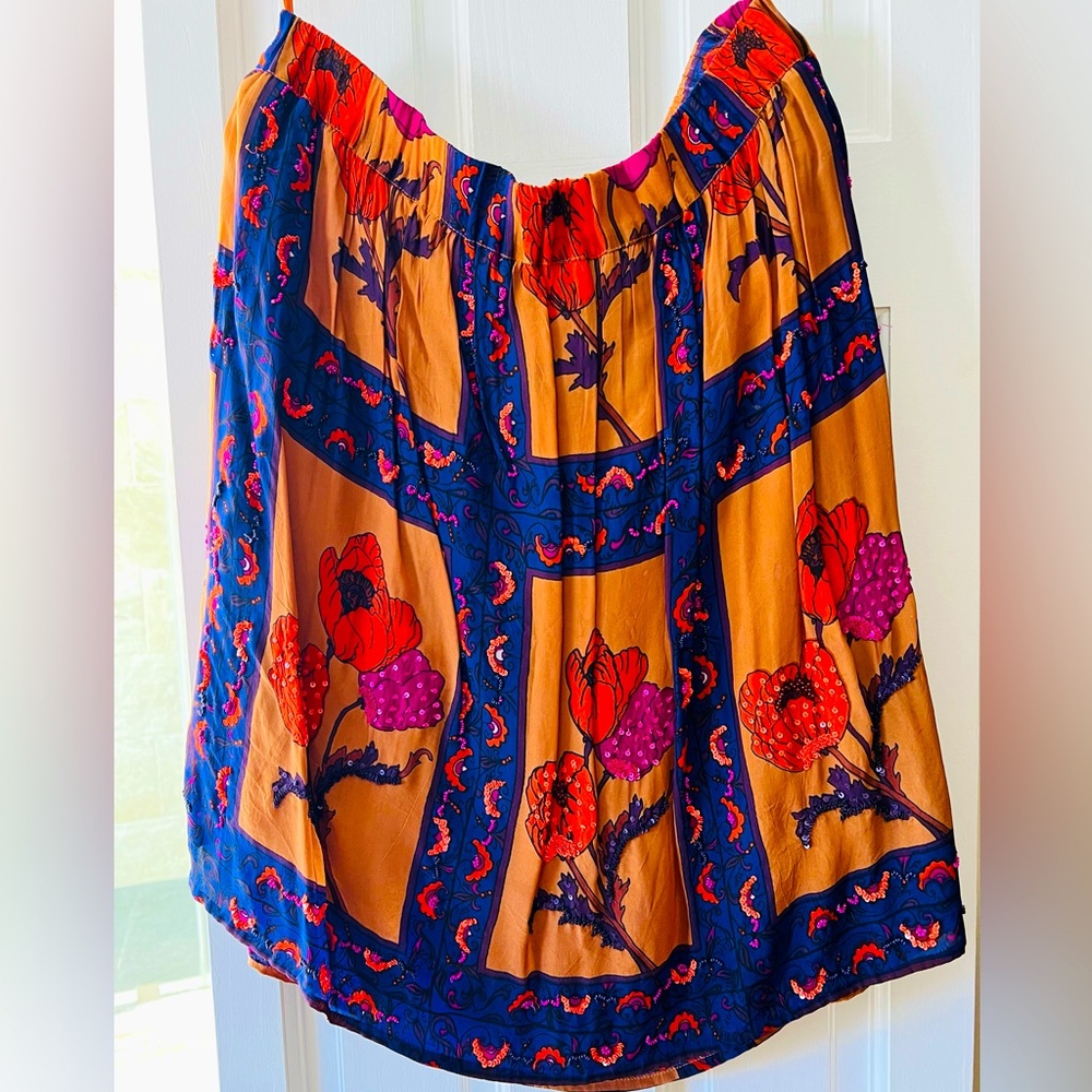 Maeve sequin skirt from Anthropologie